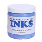 AMACO Ceramic Ink-26 - Medium Blue - Matte - 8oz.