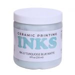 AMACO Ceramic Ink-27 - Turquoise Blue - Matte - 8oz.