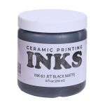 AMACO Ceramic Ink-61 - Jet Black - Matte - 8oz.