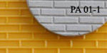 Chinese Clay Art Texture Mat - PA 01-1 - Bricks