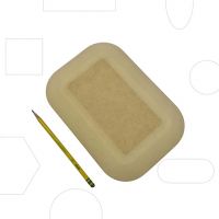 GR Pottery Forms - RD2 Rectangle - 7" x 10"