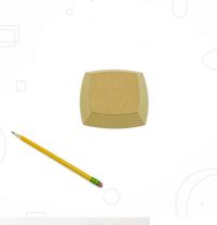 GR Pottery Forms - OG Spherical Square - 5"