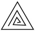 MKM Stamps - Medium Triangles  - Stm-3