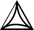 MKM Stamps - Medium Triangles  - Stm-9